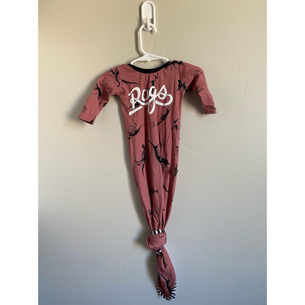Rags Dinosaur Bones 0-3m pouch